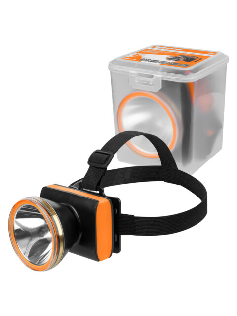 Фонарь Налобный 15 аккум., 5 Вт LED, Li-Ion 3,7 В 2,4 А*ч, 300 лм, 230 В, TDM SQ0350-0076