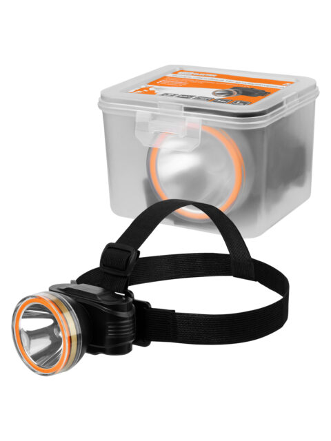 Фонарь Налобный 16 аккум., 3 Вт LED, Li-Ion 3,7 В 1,2 А*ч, 200 лм, 230 В, TDM SQ0350-0077