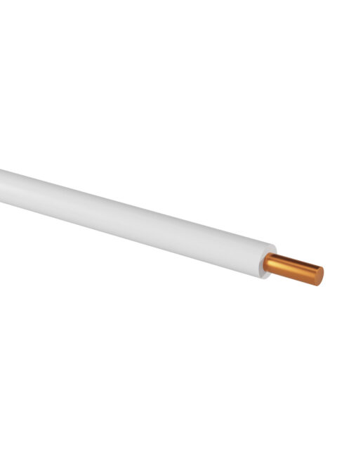 Провод ПуВнг(А)-LS 1х6,0 ГОСТ (100м), белый TDM