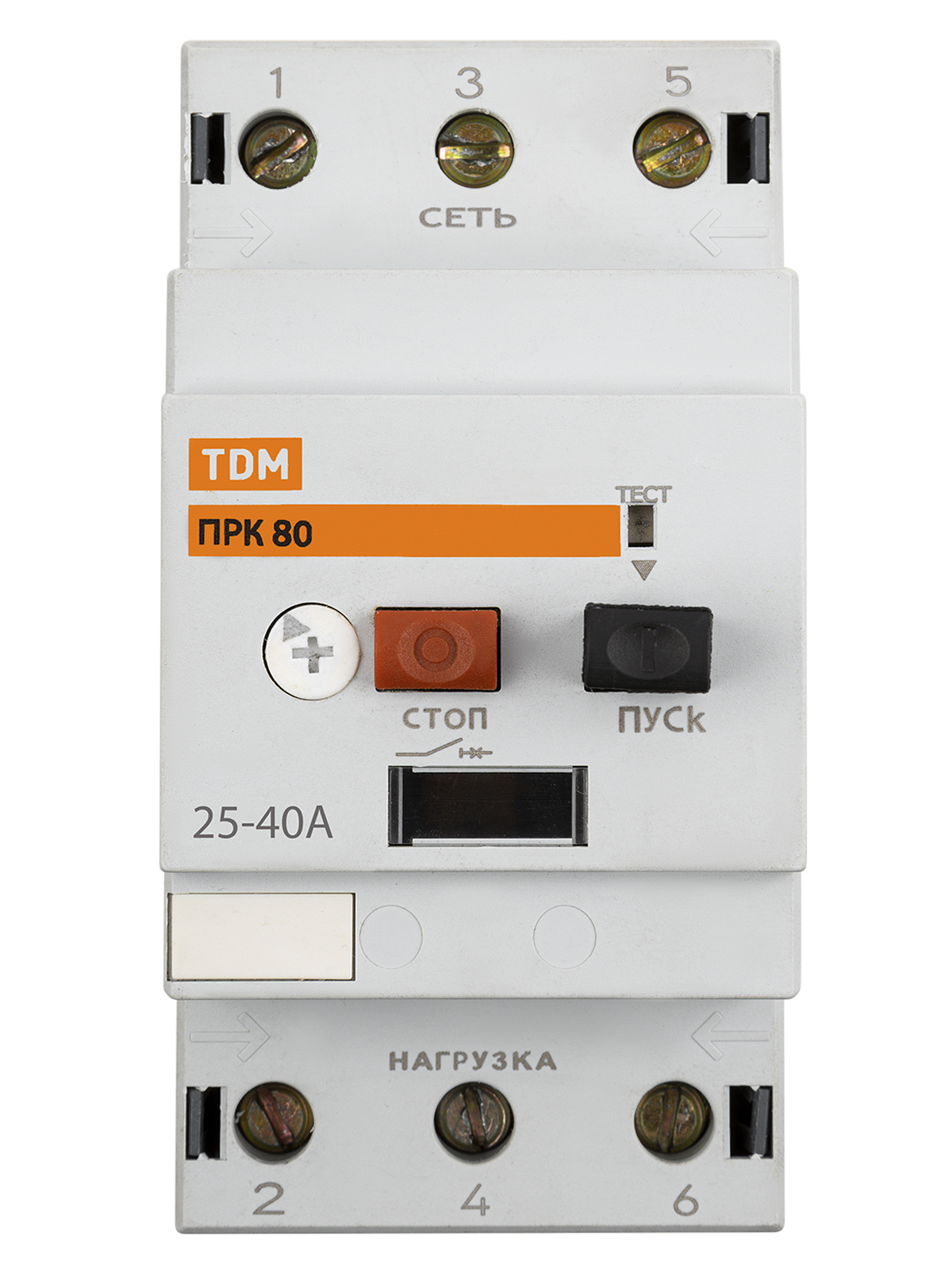 Пускатель ПРК80-40 In=40A Ir=25-40A Ue 660В TDM SQ0212-0023 — изображение 4