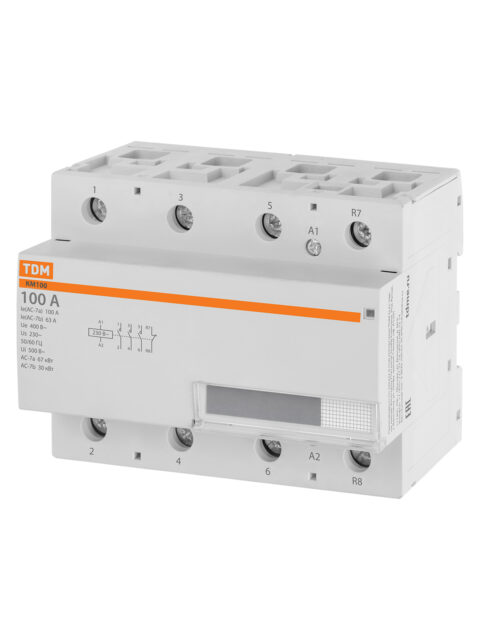 Контактор модульный КМ100/4-100 3НО SQ0213-0027