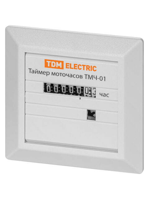 Таймер моточасов (времени наработки) ТМЧ-01 0-99999,99 час TDM SQ1503-0038