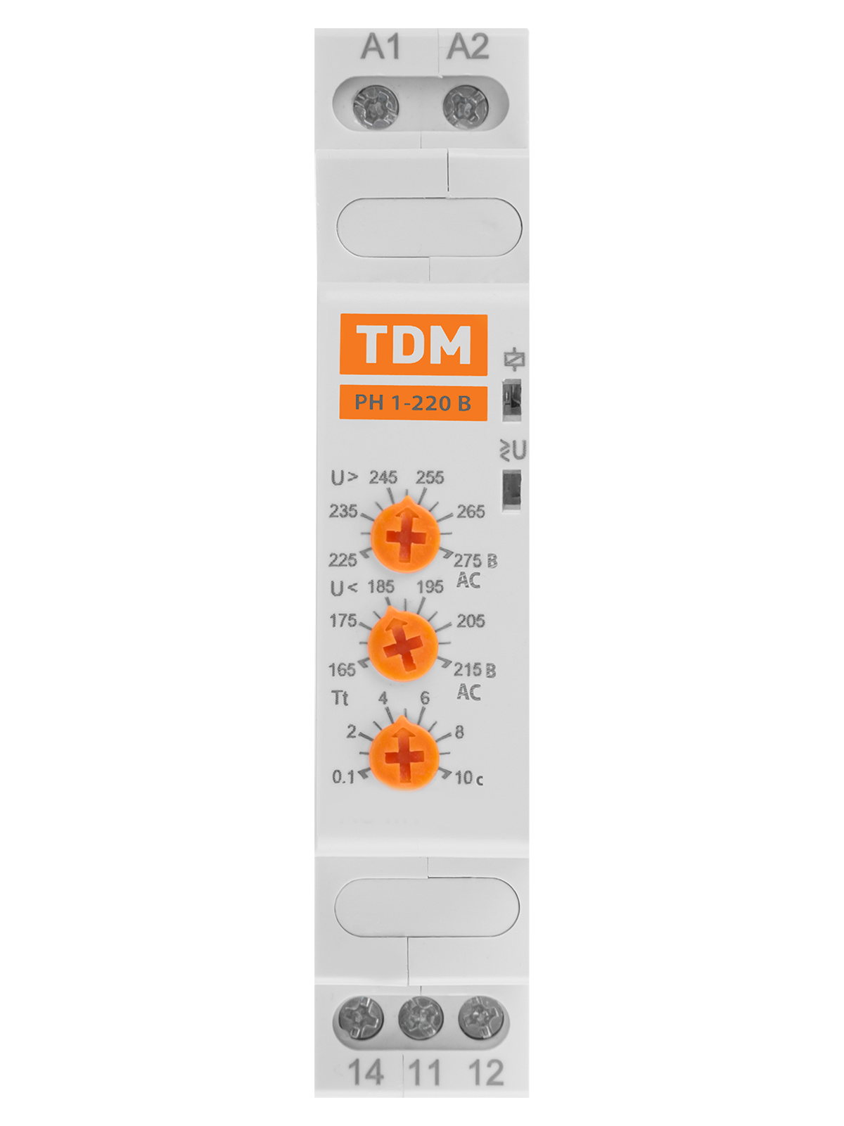 Реле напряжения 1ф РН 1-220В TDM SQ1504-0013 — изображение 3