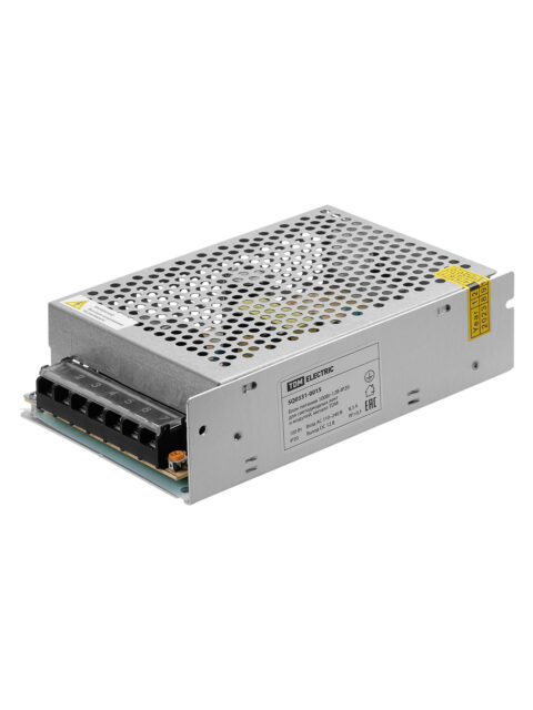Блок питания 100Вт-12В-IP20 для светодиодных лент и модулей, метал TDM SQ0331-0015