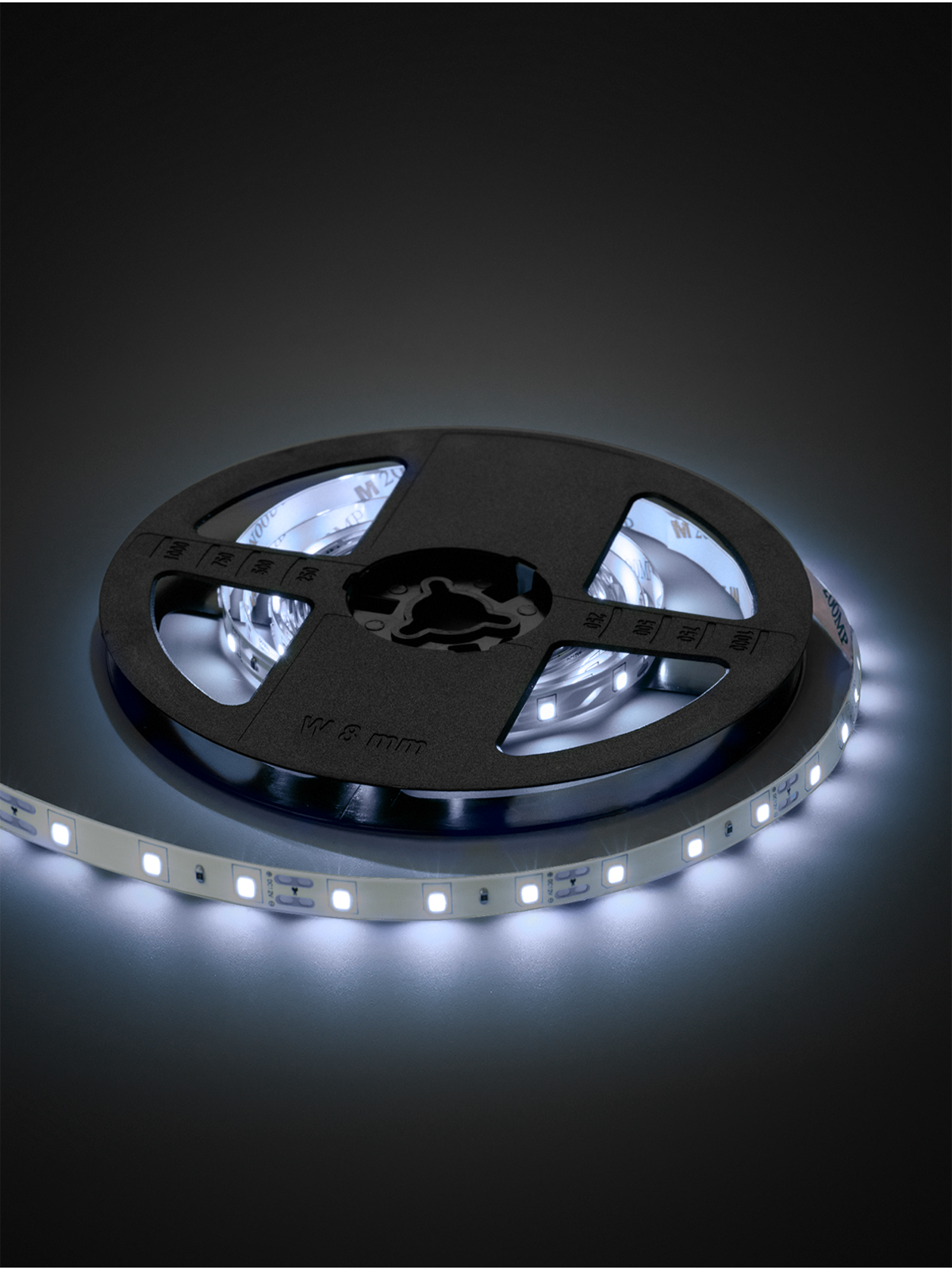 Комплект светодиодной ленты SMD2835-60 LED/м-12 В-4,8 Вт/м-IP20-6000 К (3 м), 18 Вт TDM SQ0331-0224 — изображение 3