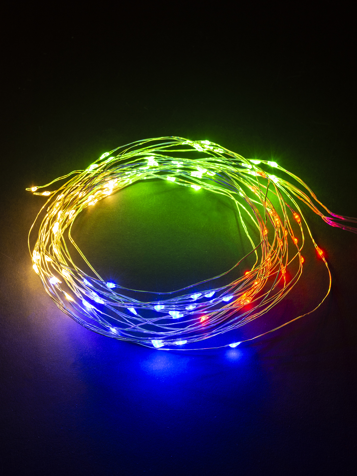 Гирлянда светодиодная Роса105 конский хвост 7x15LED, 1,5 м, многоцвет., 250В , TDM SQ0361-0061 — изображение 3