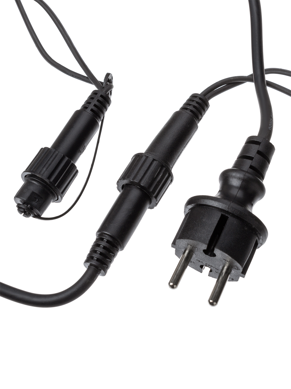 Гирлянда светодиодная Шарики 100LED, 10м, многоцвет., каучук чер., посл.подключ., 250 В, IP65, TDM SQ0361-0065 — изображение 3