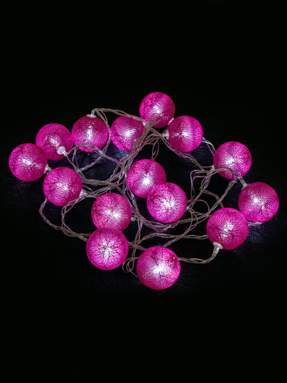 Гирлянда светодиодная Клубочки 3 м, 15LED, белый, 8 режимов, 250В, IP20, TDM SQ0361-0094 — изображение 4