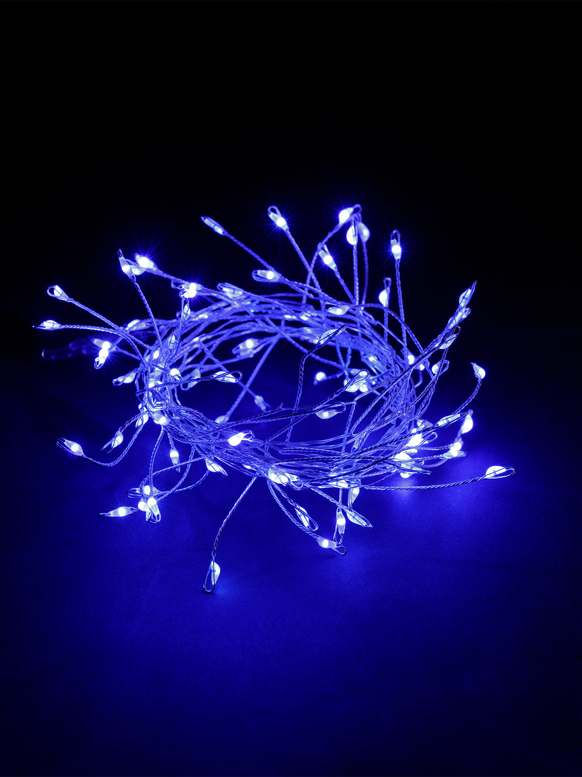 Гирлянда светодиодная Самоцветы 100LED, 2 м, синий, USB, IP20, TDM SQ0361-0201 — изображение 3