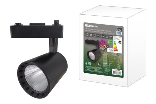 Светильник трековый однофазный LED TRL-01-024-NW 24 Вт, 24°, 4000 К, 80 Ra, белый, TDM SQ0369-0010