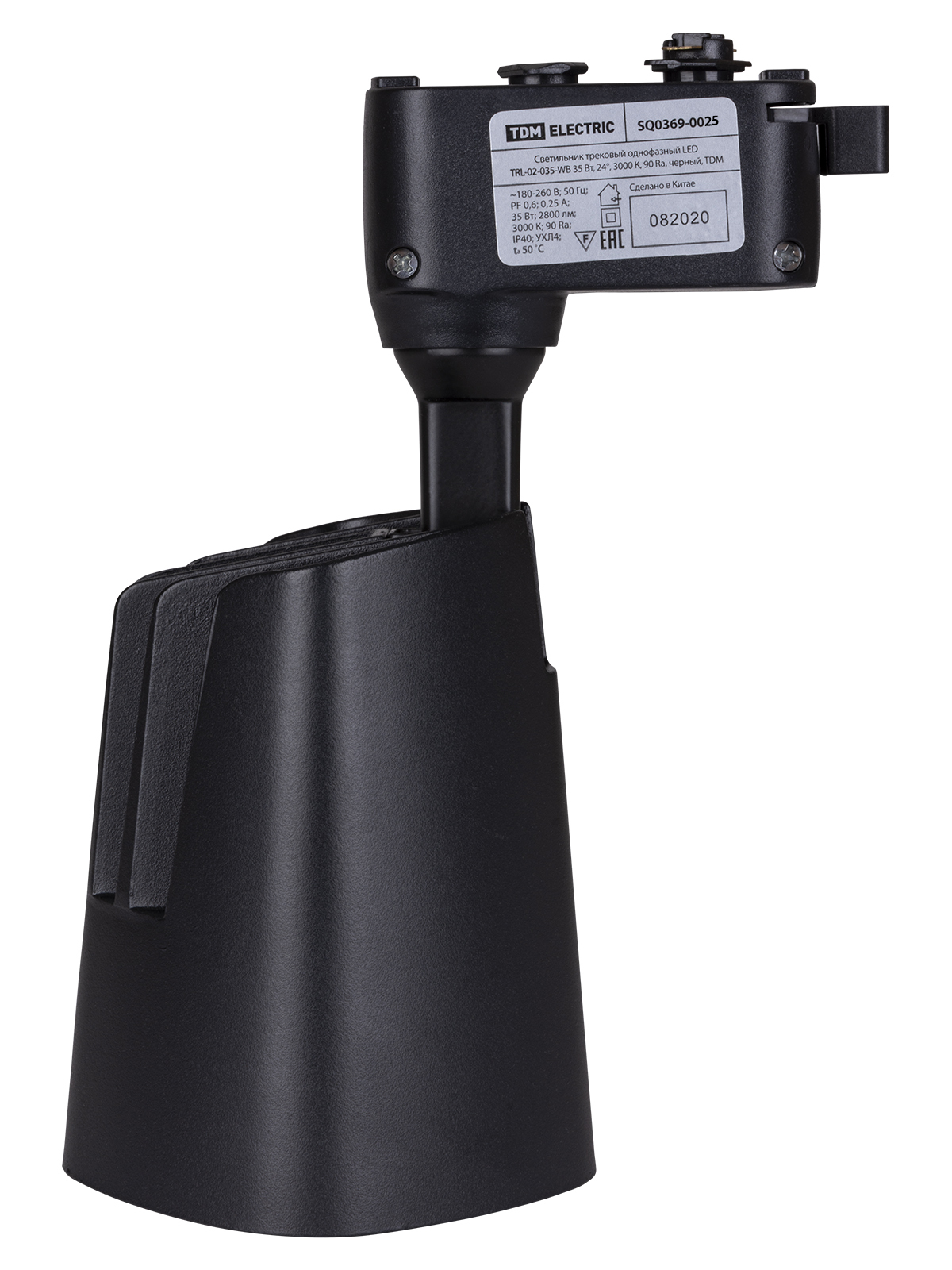 Светильник трековый однофазный LED TRL-02-035-NB 35 Вт, 24°, 4000 К, 90 Ra, черный, TDM SQ0369-0025 — изображение 4
